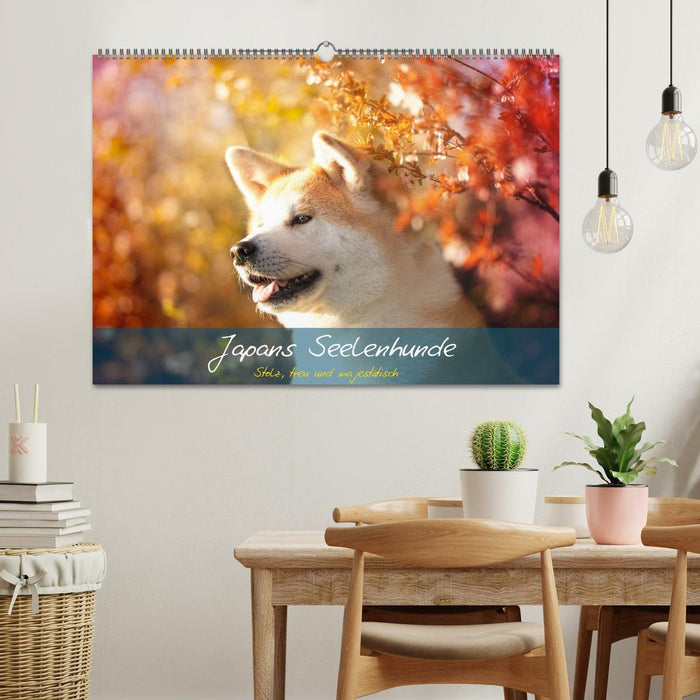 Japans Seelenhunde (CALVENDO Wandkalender 2027)