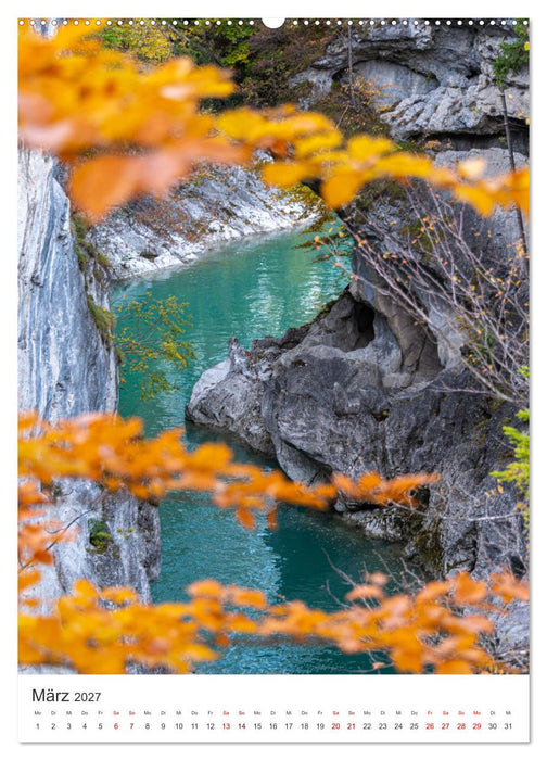 Herbstliches Allgäu (CALVENDO Premium Wandkalender 2027)
