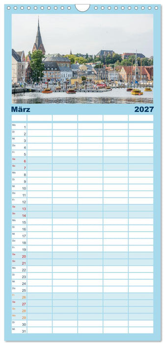 Flensburg maritim (CALVENDO Familienplaner 2027)