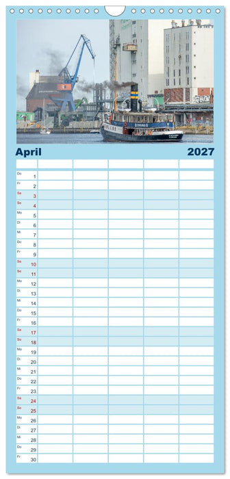 Flensburg maritim (CALVENDO Familienplaner 2027)
