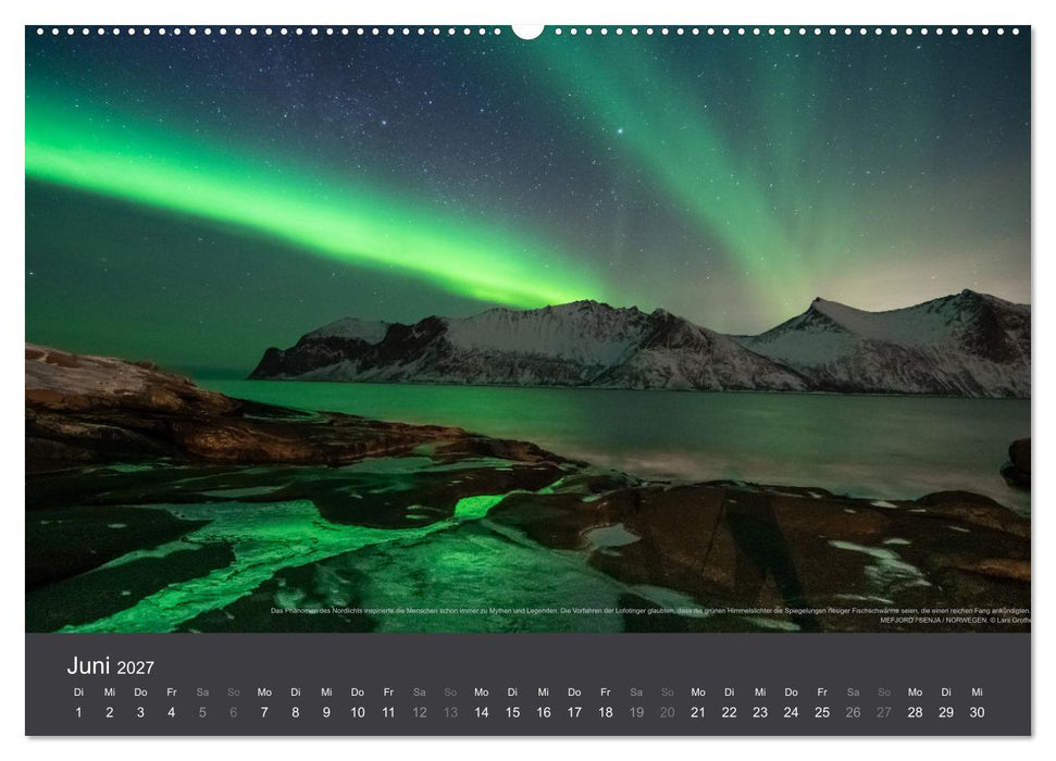 Magie der Polarnacht (CALVENDO Wandkalender 2027)
