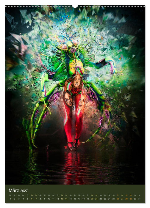 Bodypainting Adventures (CALVENDO Wandkalender 2027)