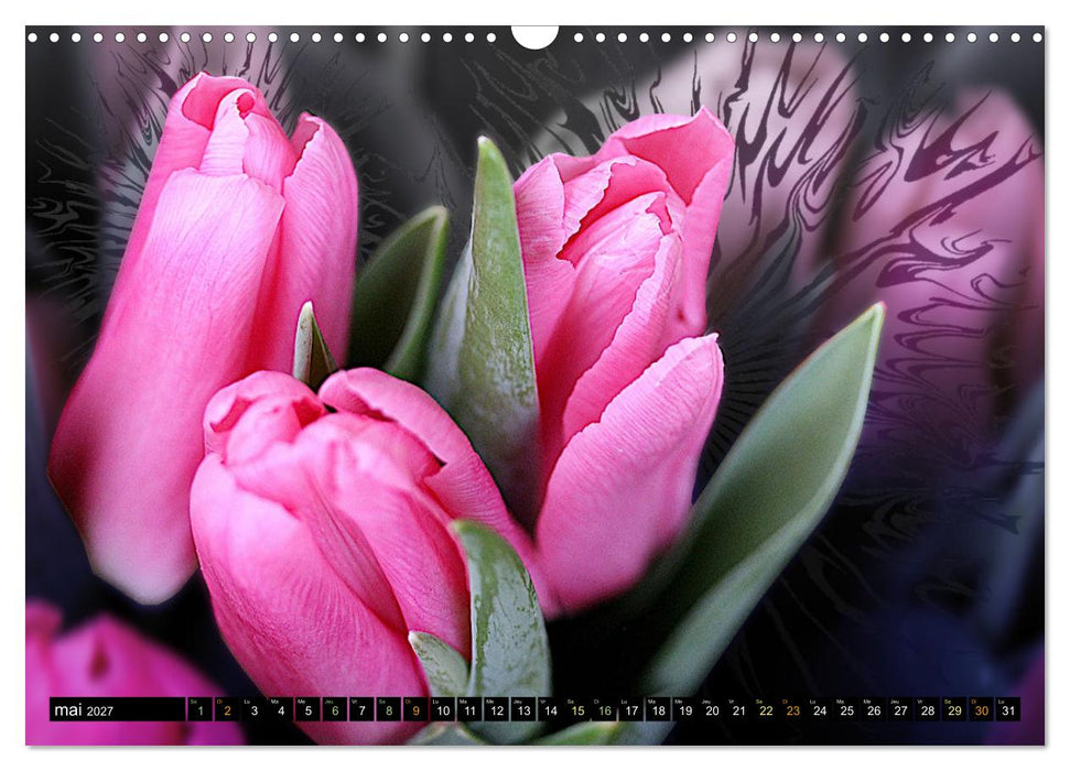 Bouquet d'un jour, bouquet pour toujours (CALVENDO Calendrier mensuel 2027)