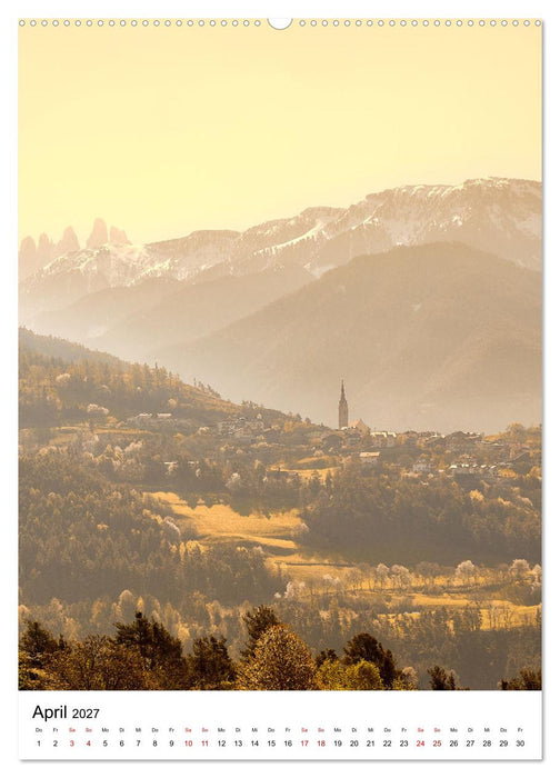 Süd-Tirol in stimmungsvollen Bildern (CALVENDO Wandkalender 2027)