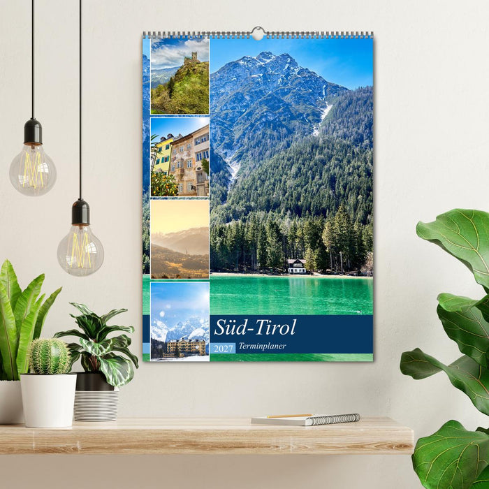 Süd-Tirol Terminplaner (CALVENDO Wandkalender 2027)