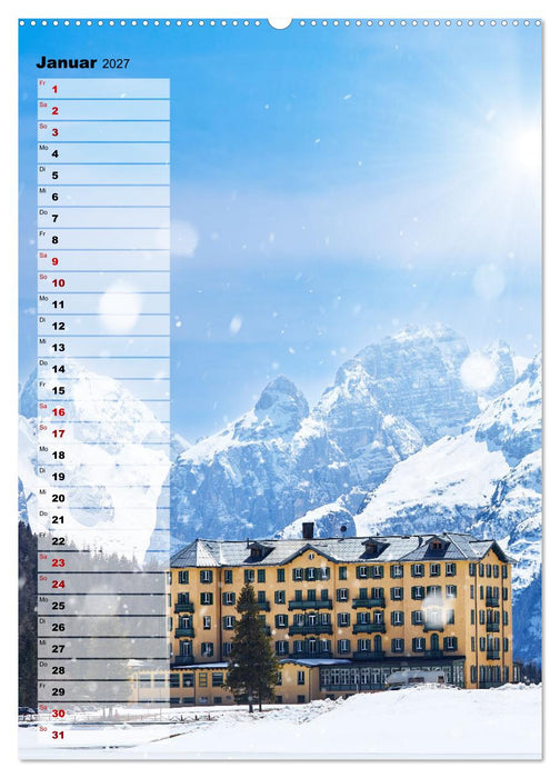 Süd-Tirol Terminplaner (CALVENDO Wandkalender 2027)