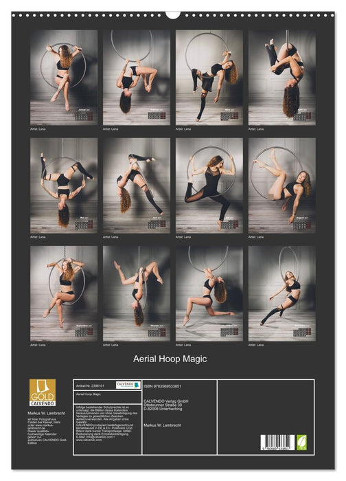 Aerial Hoop Magic (CALVENDO Wandkalender 2027)