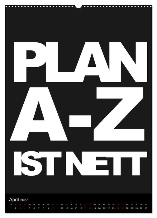 Aufstehen, Krone richten, weitergehen (CALVENDO Wandkalender 2027)