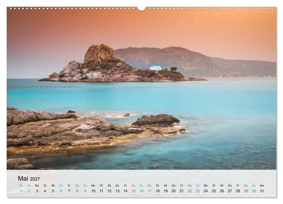 Insel Kos - Badeparadies der Südägäis (CALVENDO Premium Wandkalender 2027)