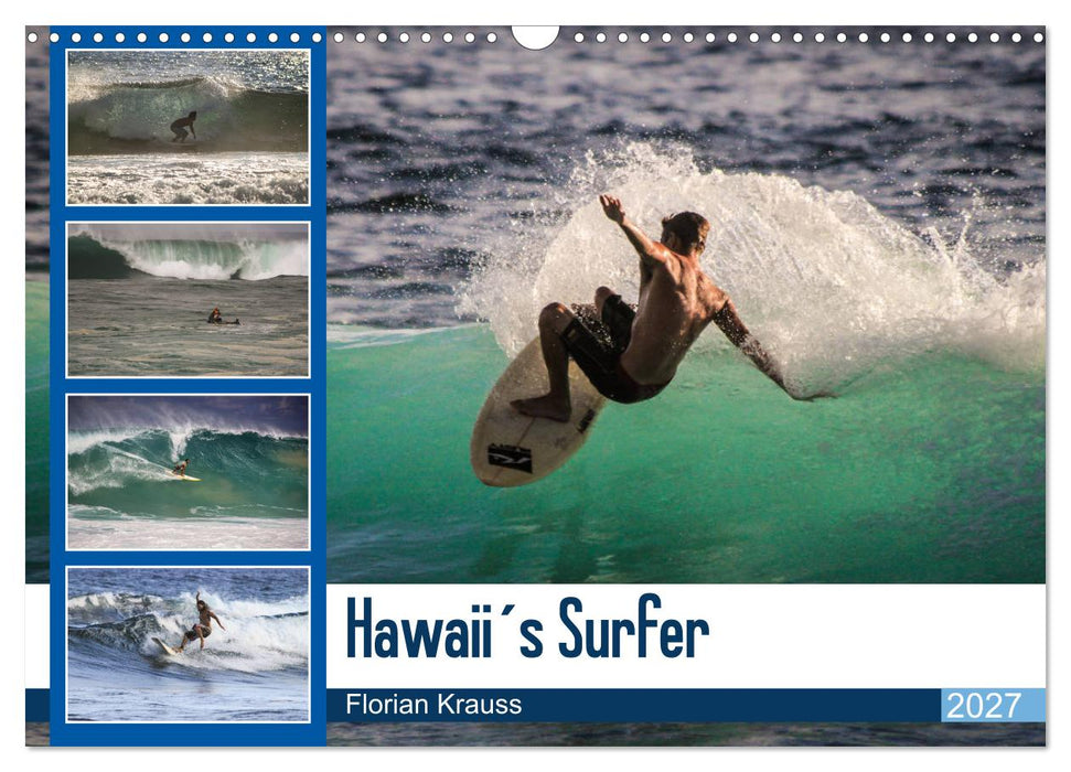 Hawaii´s Surfer (CALVENDO Wandkalender 2027)
