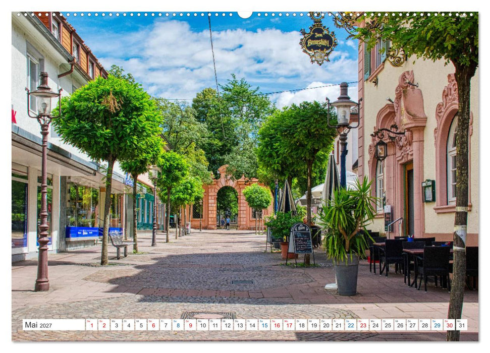 Raststatt - Barockstadt im Herzen Badens (CALVENDO Wandkalender 2027)