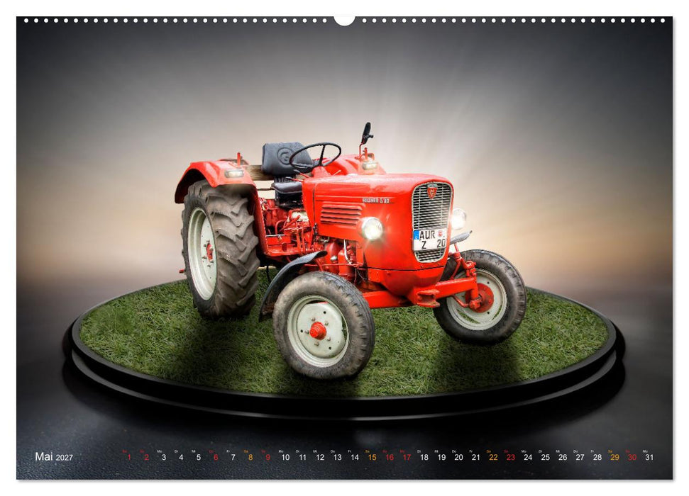 Traktor - Giganten (CALVENDO Wandkalender 2027)