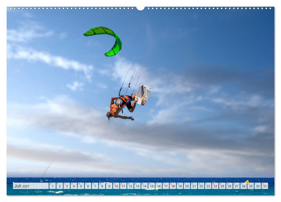 Faszination Kitesurfen (CALVENDO Premium Wandkalender 2027)