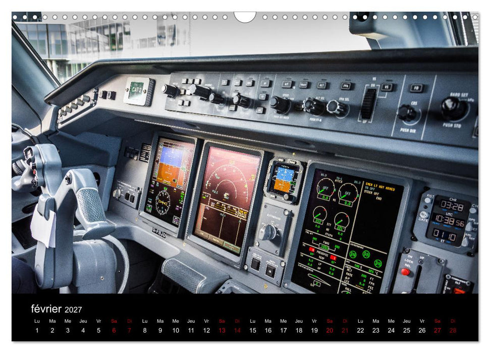 MOMENTS D´AVIATION 2027 (CALVENDO Calendrier mensuel 2027)