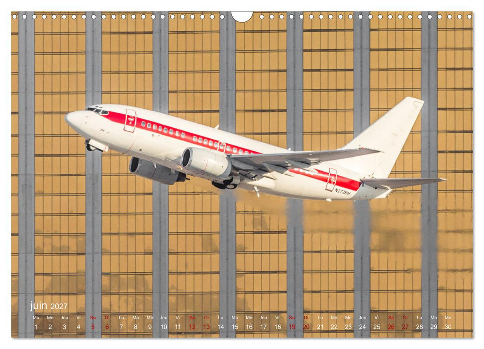 MOMENTS D´AVIATION 2027 (CALVENDO Calendrier mensuel 2027)