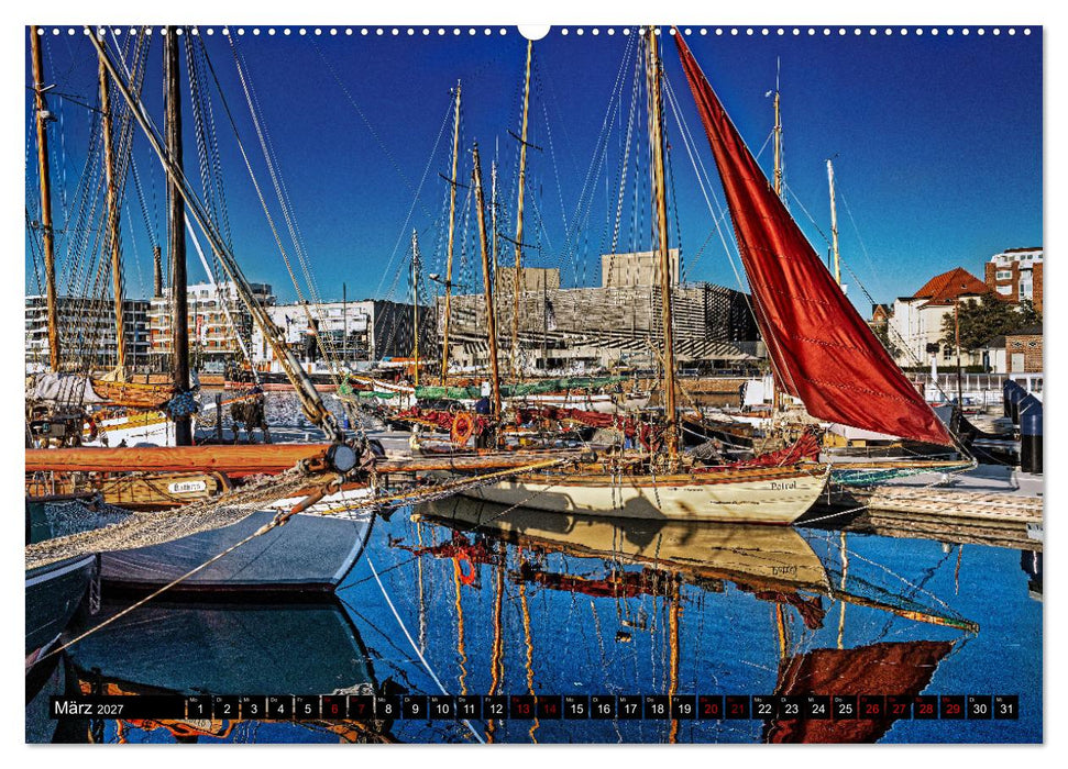 BREMERHAVEN Maritimes in der Seestadt (CALVENDO Wandkalender 2027)