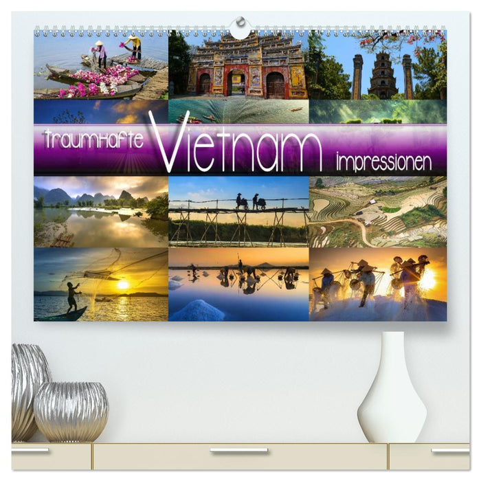 Traumhafte Vietnam Impressionen (CALVENDO Premium Wandkalender 2027)
