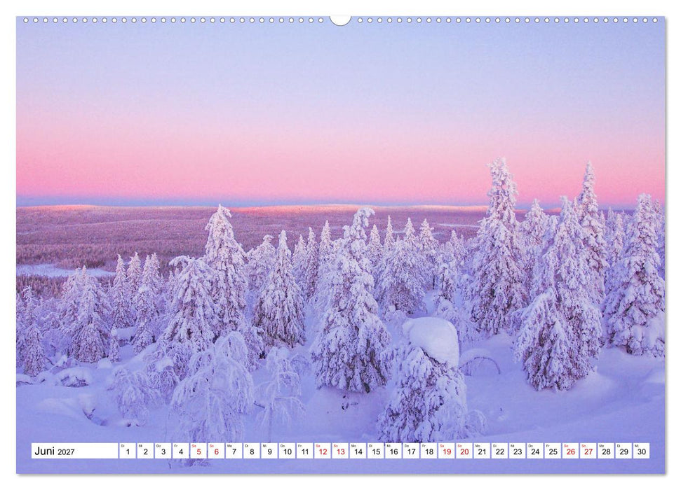 Sagenhafte Orte aus Eis und Schnee (CALVENDO Wandkalender 2027)