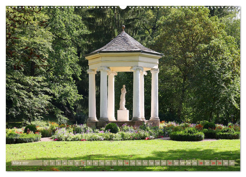 Schlösser und Gärten in Thüringen (CALVENDO Wandkalender 2027)