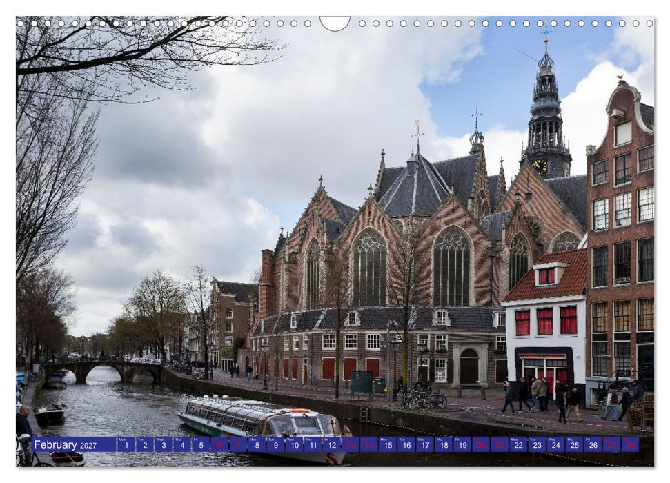 AWESOME AMSTERDAM (CALVENDO Monthly Calendar 2027)