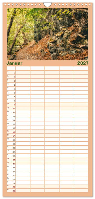 Nationalpark Harz - Mythen, Bergbau und Hexen (CALVENDO Familienplaner 2027)