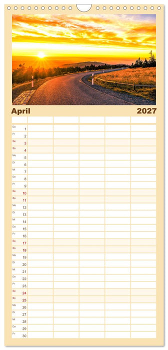 Nationalpark Harz - Mythen, Bergbau und Hexen (CALVENDO Familienplaner 2027)