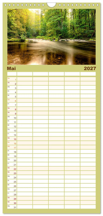 Nationalpark Harz - Mythen, Bergbau und Hexen (CALVENDO Familienplaner 2027)