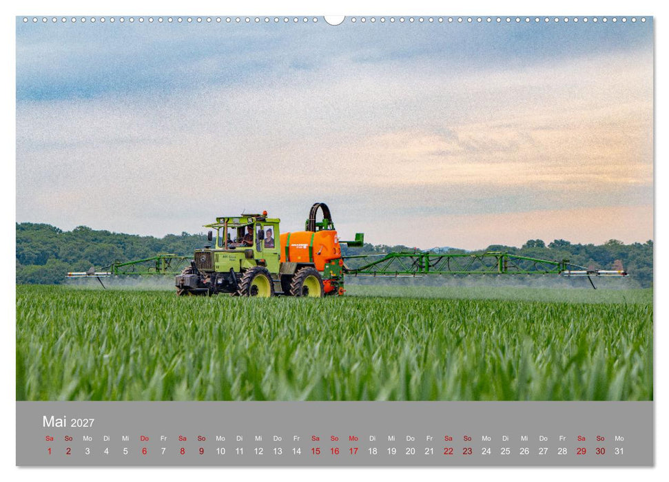 Youngtimer Landtechnik (CALVENDO Premium Wandkalender 2027)