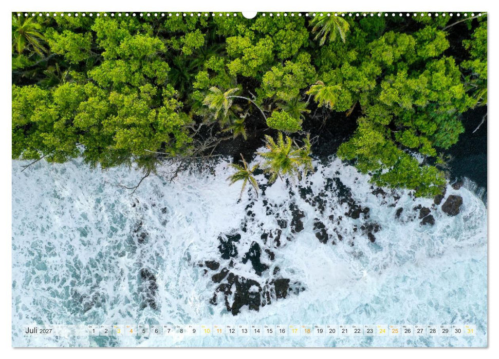 Hawaii, Maui und Big Island (CALVENDO Premium Wandkalender 2027)