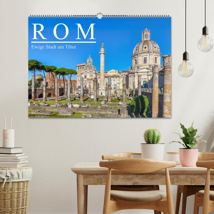 Rom - Ewige Stadt am Tiber (CALVENDO Wandkalender 2027)