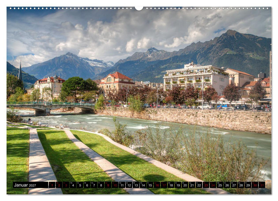 Merano Goldener Oktober (CALVENDO Wandkalender 2027)