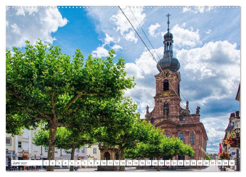 Raststatt - Barockstadt im Herzen Badens (CALVENDO Premium Wandkalender 2027)