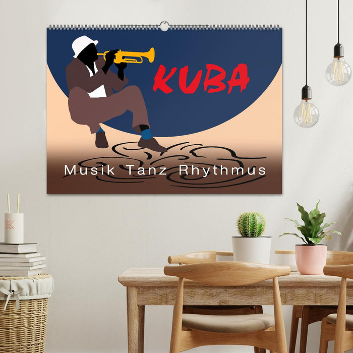 Kuba - Musik Tanz Rhythmus (CALVENDO Wandkalender 2027)