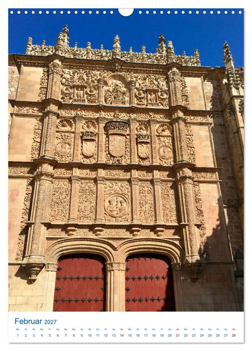 Salamanca. Die goldene Stadt am Tormes (CALVENDO Wandkalender 2027)