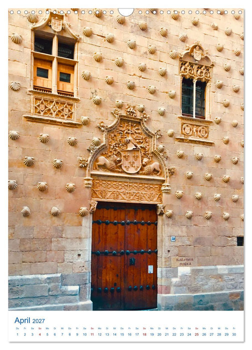 Salamanca. Die goldene Stadt am Tormes (CALVENDO Wandkalender 2027)