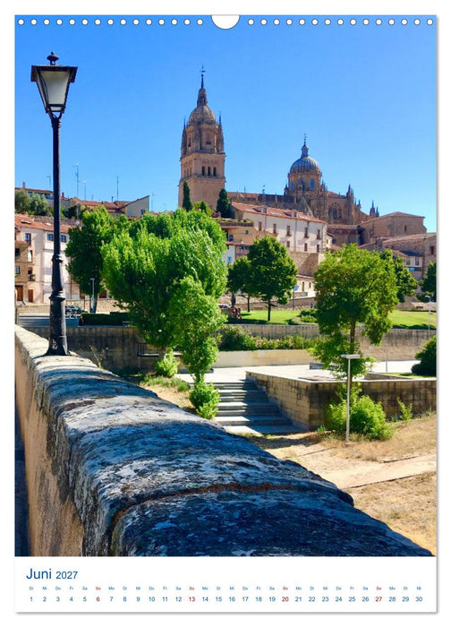 Salamanca. Die goldene Stadt am Tormes (CALVENDO Wandkalender 2027)