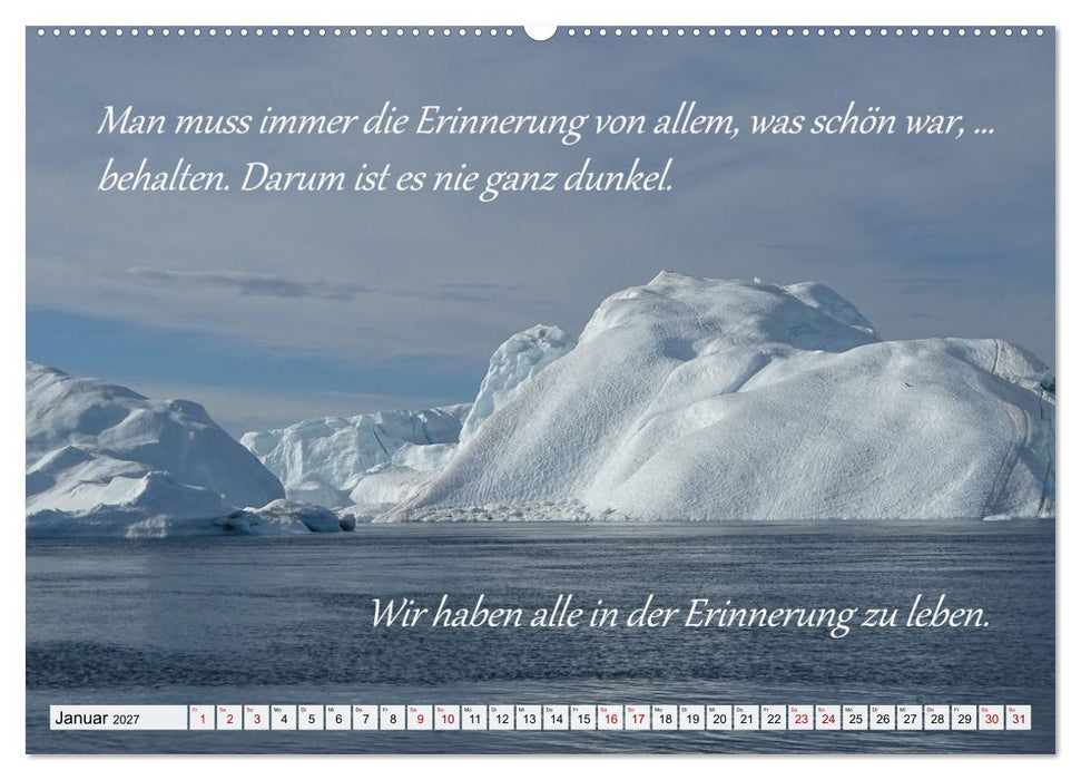 Albert Schweitzer Zitate (CALVENDO Wandkalender 2027)