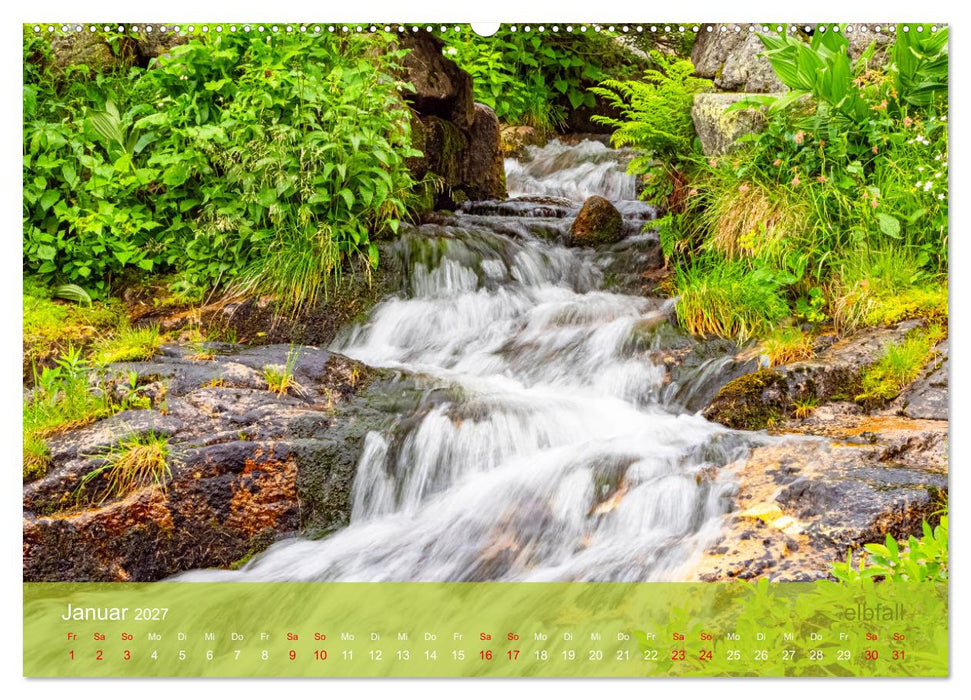 der elbestrom natur (CALVENDO Premium Wandkalender 2027)