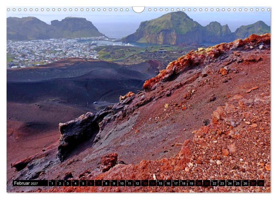Heimaey - Islands bezaubernde Vulkaninsel (CALVENDO Wandkalender 2027)