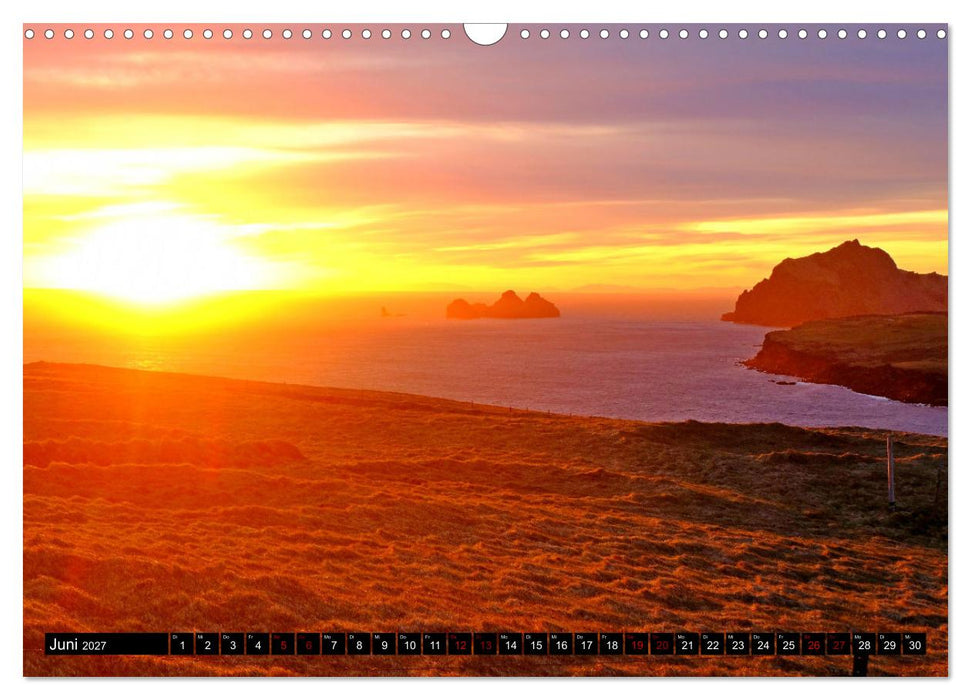 Heimaey - Islands bezaubernde Vulkaninsel (CALVENDO Wandkalender 2027)