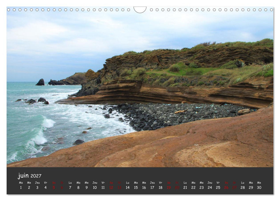 Le Cap d'Agde - Terre volcanique (CALVENDO Calendrier mensuel 2027)