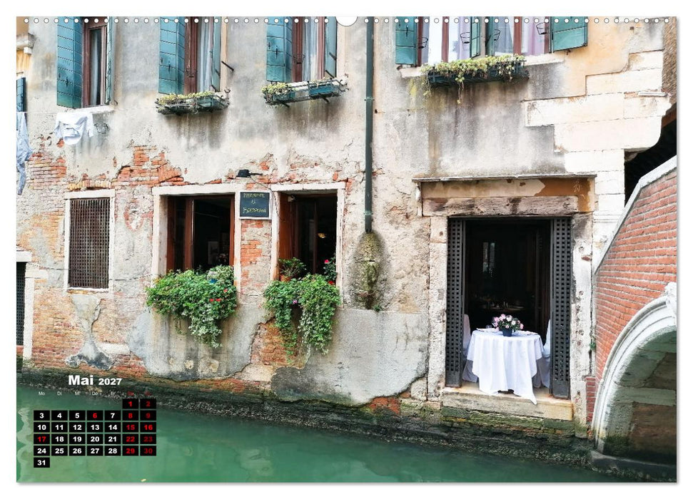 Venedig - Perle in der Lagune (CALVENDO Premium Wandkalender 2027)