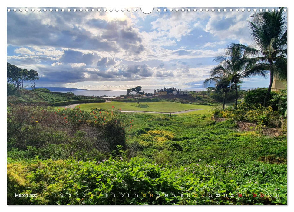 Hawaii, Maui and Big Island (CALVENDO Monthly Calendar 2027)
