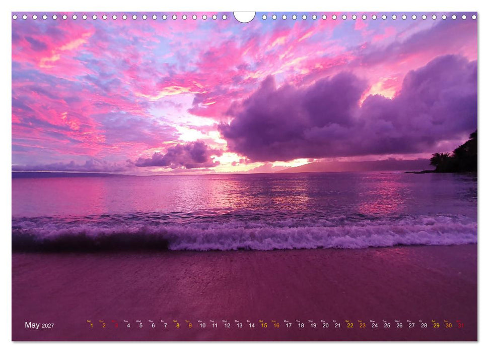 Hawaii, Maui and Big Island (CALVENDO Monthly Calendar 2027)