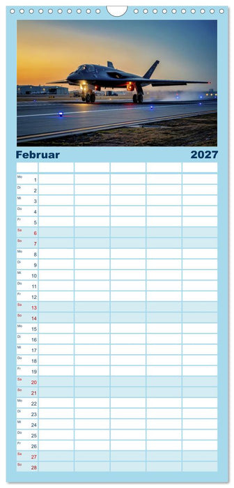 B2 Spirit - Bomber (CALVENDO Familienplaner 2027)