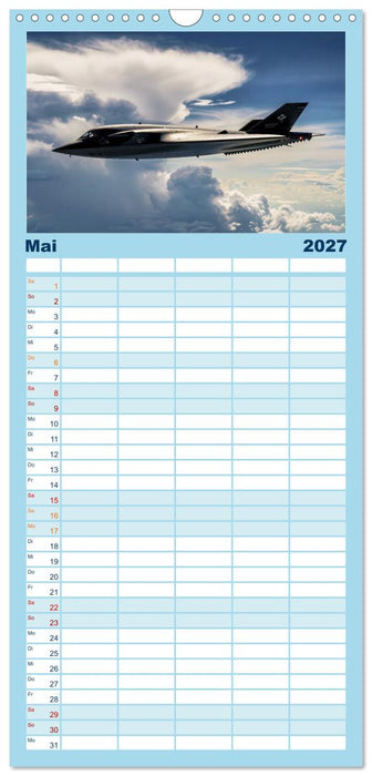B2 Spirit - Bomber (CALVENDO Familienplaner 2027)