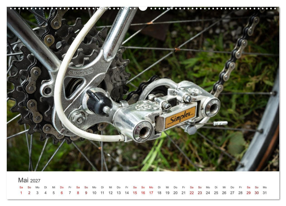 Stahlrenner - Rennrad-Klassiker aus Europa (CALVENDO Wandkalender 2027)