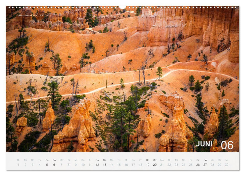 Wunderbare Wanderungen im Südwesten der USA (CALVENDO Wandkalender 2027)