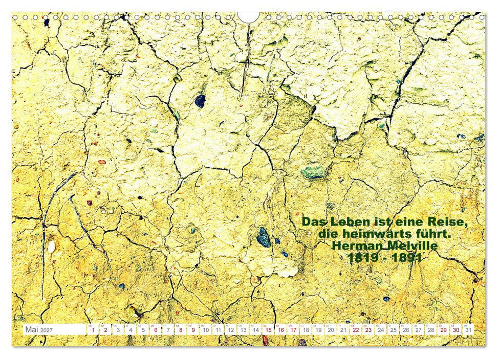 Leben! - Nachdenk-Kalender (CALVENDO Wandkalender 2027)