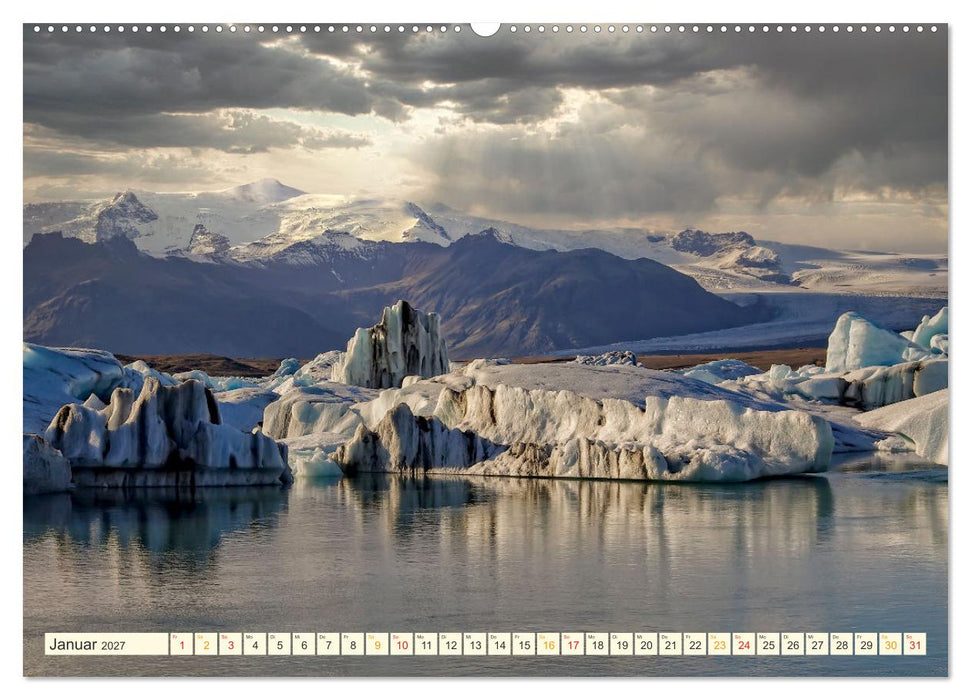 Island - die Welt erwartet Dich (CALVENDO Premium Wandkalender 2027)